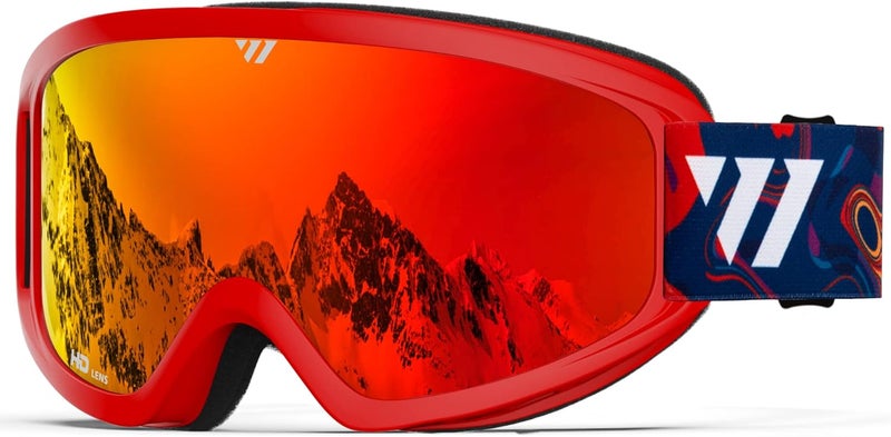 ISTON Ski Goggles - OTG Snow/Snowboard Goggles for Men, Women & Youth - 100% UV Protection W1 - Image 1